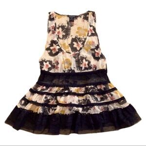 Moda International Tiered Ruffled Tunic Camisole